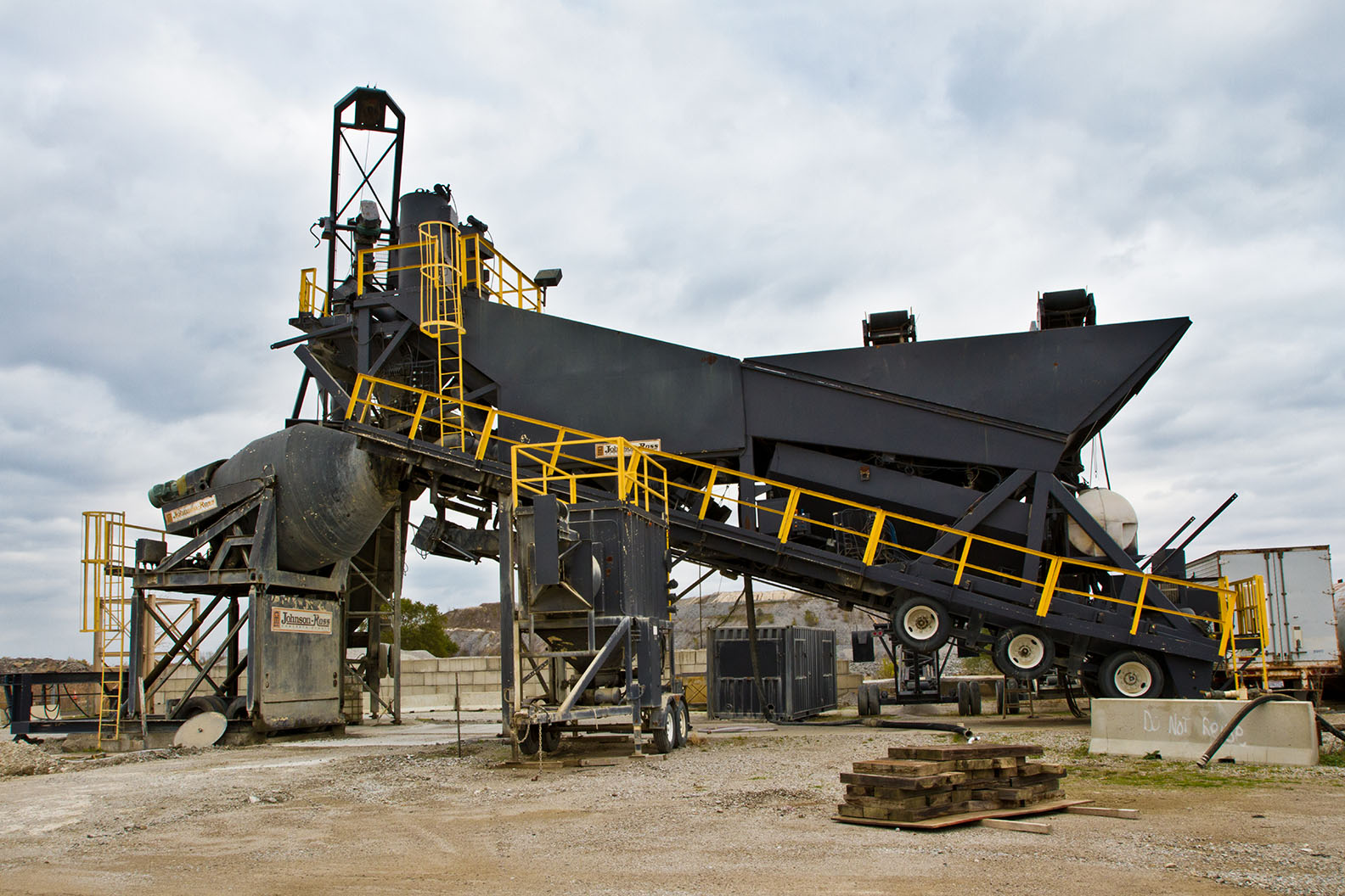 Terex UNIROUER U1248 Portable Concrete Paving Plant